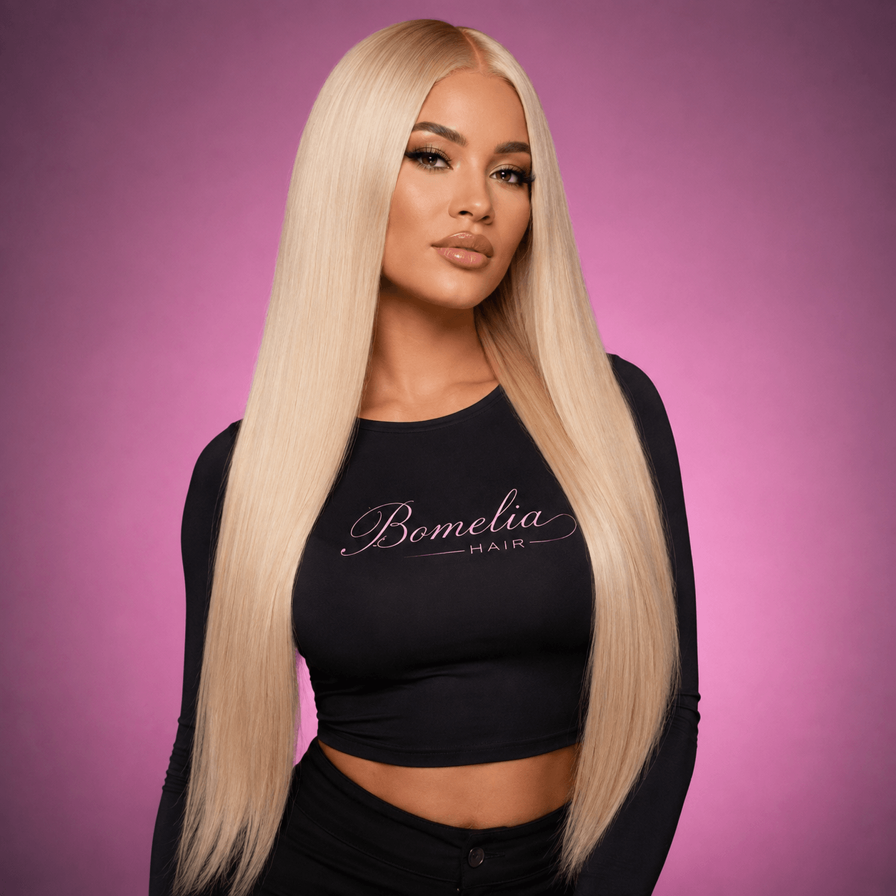 BomeliaHair synthetic wig campaign portrait